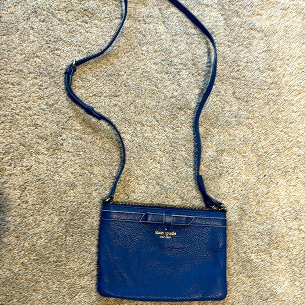 Kate Spade Cross Body Blue Purse